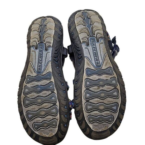 Skechers Sandals Size 10 Womens Reggae Sew Me Strap Sandals - Picture 4 of 10